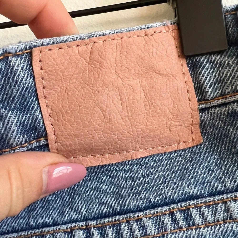 🏷️ SOLD •ZARA • Super High Rise Straight Leg Z1975 Jeans • 10 - Picture 12 of 15